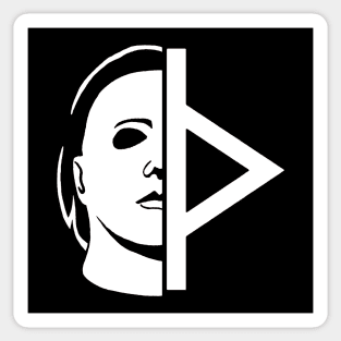 Michael Myers Halloween 5 Thorn / Thurisaz Sticker